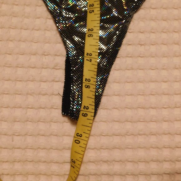 FASHION NOVA Seductive Iridescent Bodysuit New XS - Picture 7 of 9